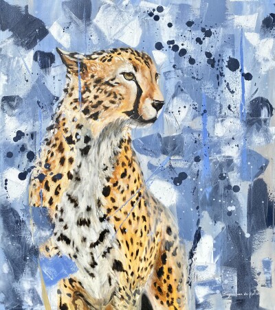 Cheetah Blue